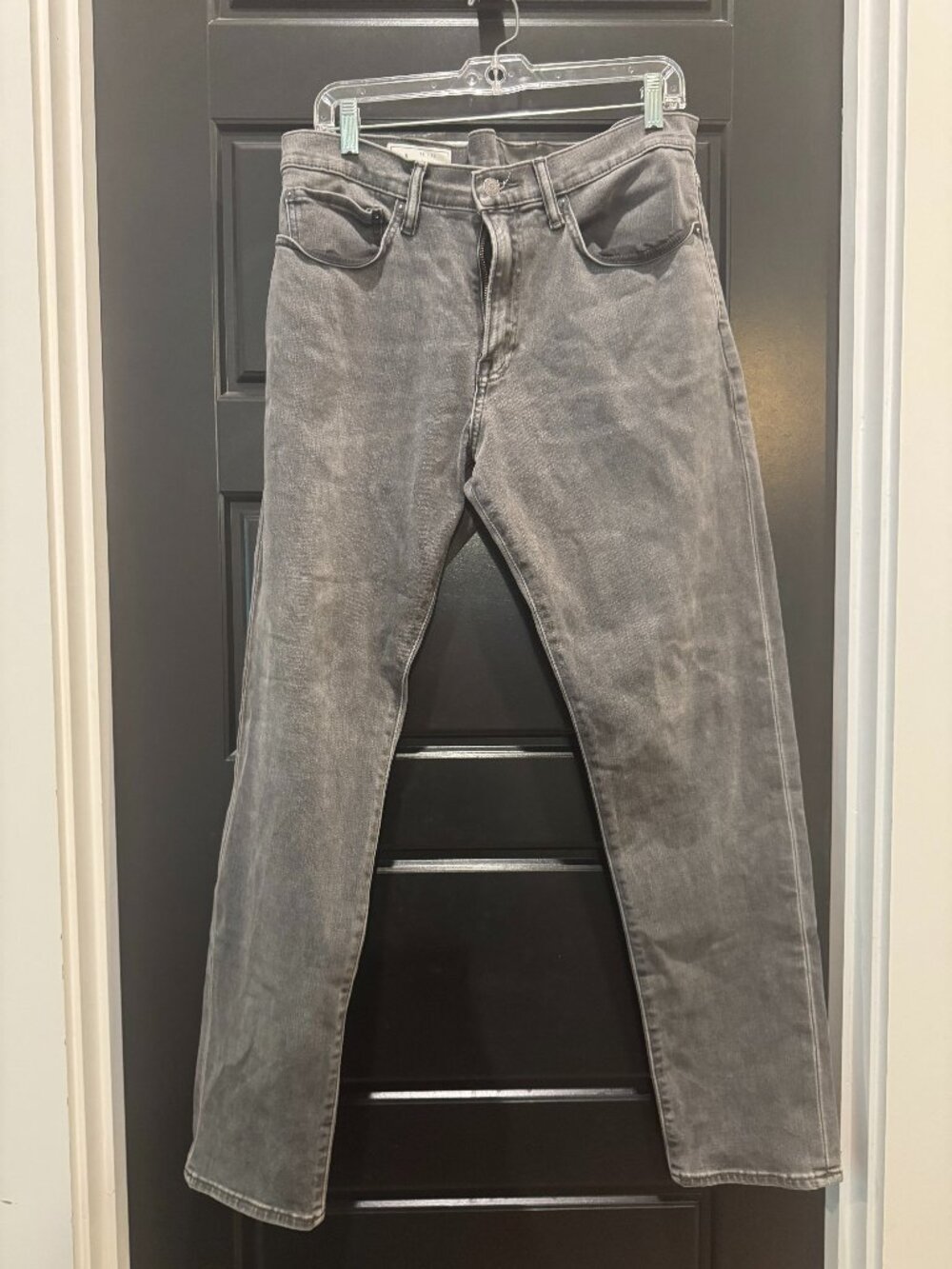 GAP Men’s Slim Soft Wear Jeans 36x32 Gray Wash